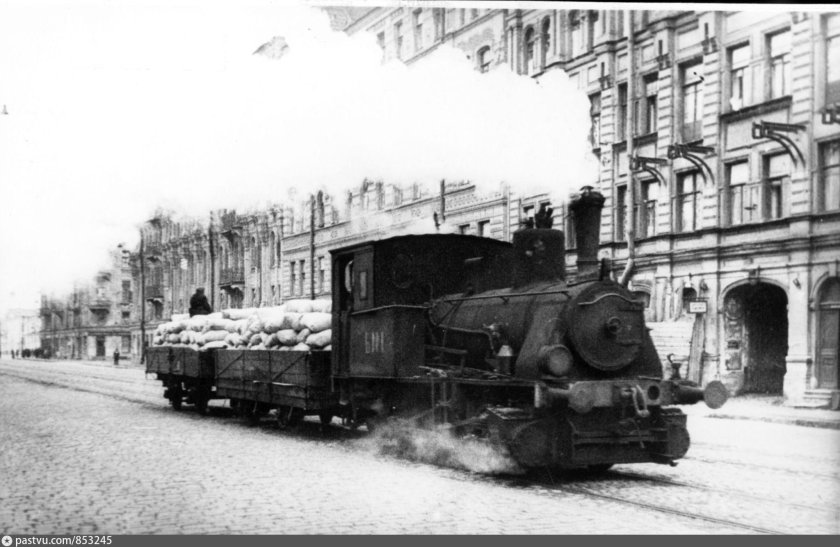 Паровозы в блокадном Ленинграде