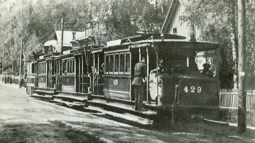 Первый Московский трамвай 1899