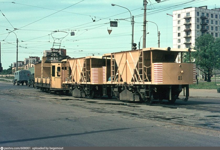Грузовой трамвай Ленинград