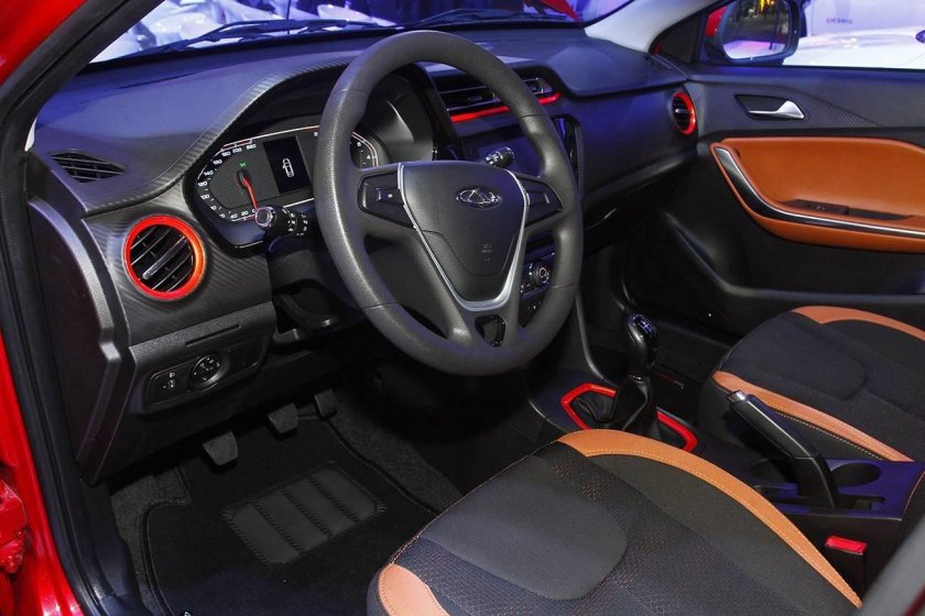 Chery tiggo 2 интерьер