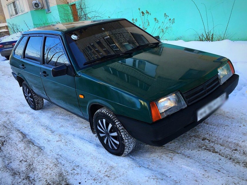 ВАЗ 2109 темно-зеленый
