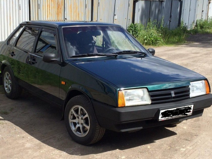 Ваз 21099 зеленая