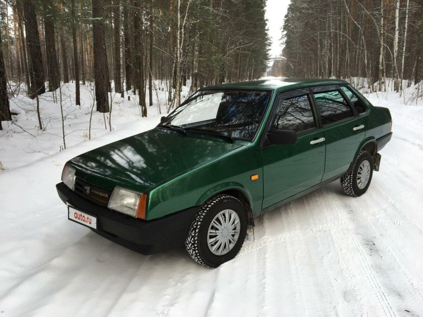 Ваз 21099 темно зеленый металлик