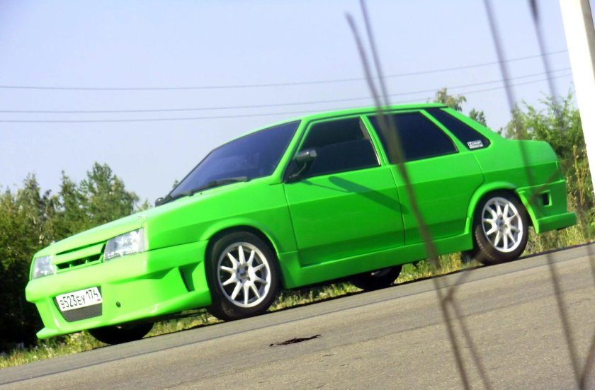 ВАЗ 21099 тюнингованная