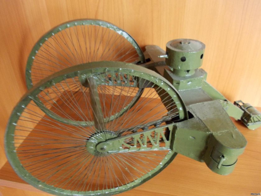 Танк Лебеденко модель