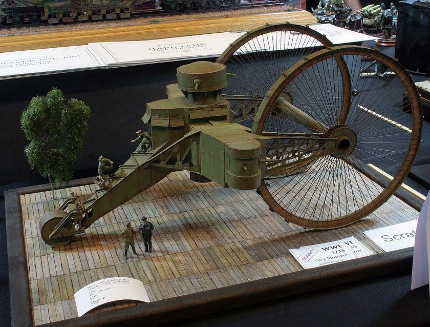 Танк Лебеденко модель