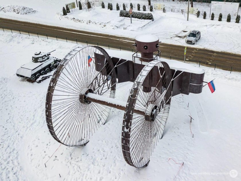 Колесный танк Лебеденко