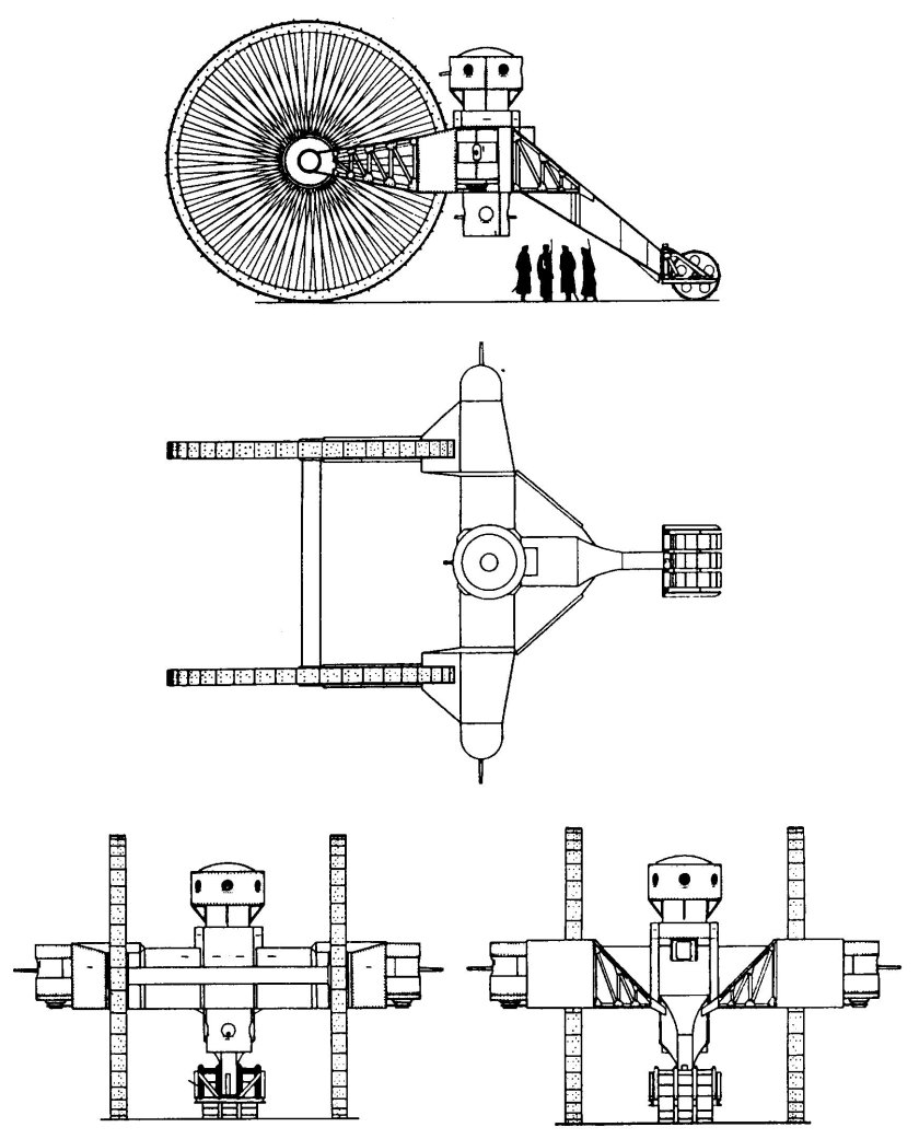 Царь-танк Лебеденко чертежи