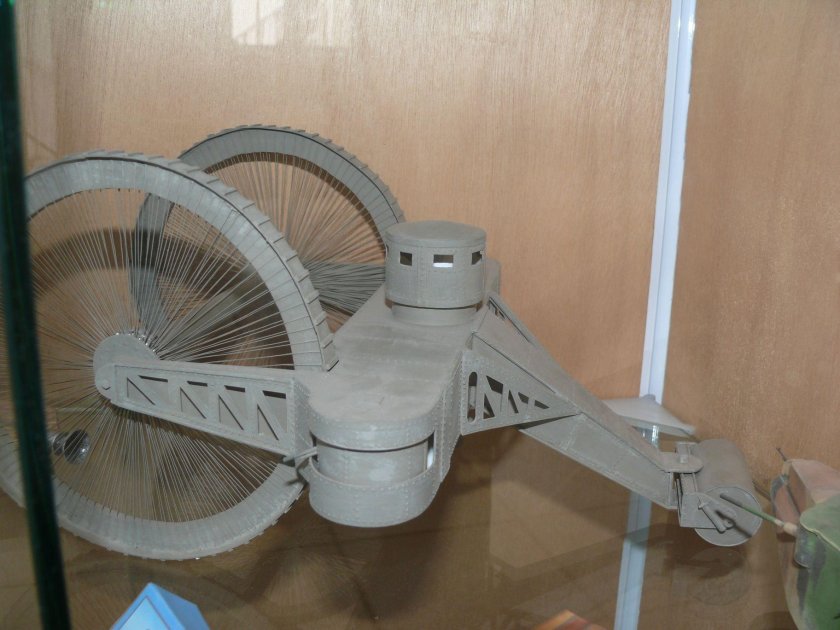 Sea031 Zebrano 1/72 танк Лебеденко "царь-танк"