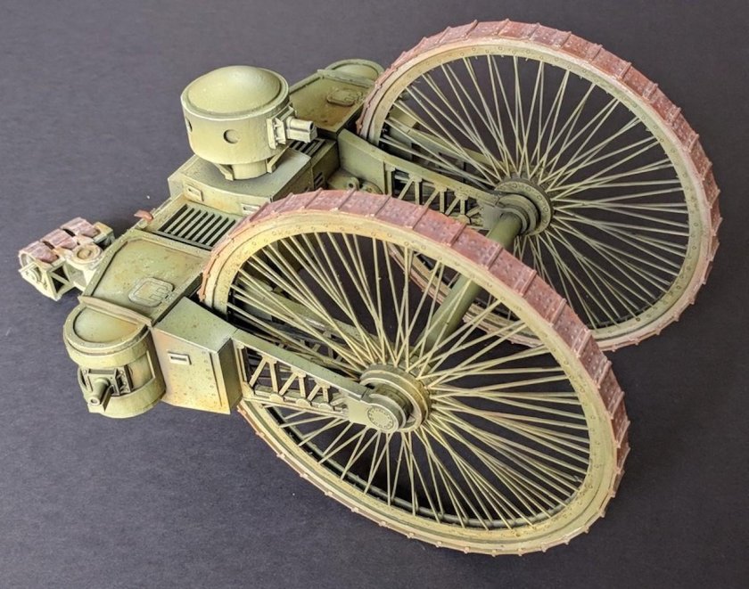 Царь танк 1914