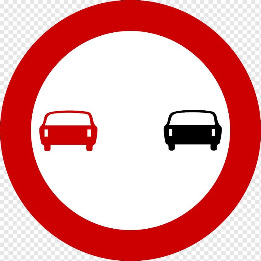 Дорожные знаки обгон