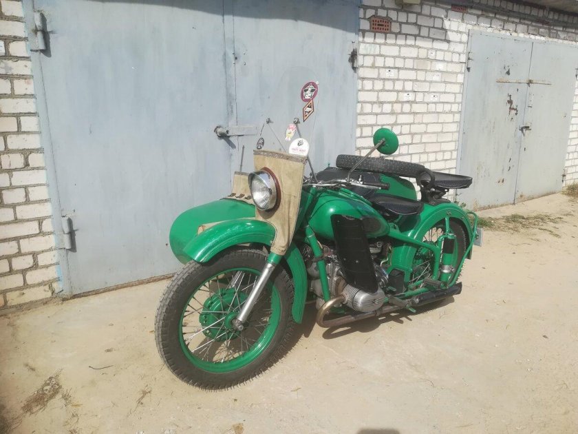 Мотоцикл Урал м 62 1964