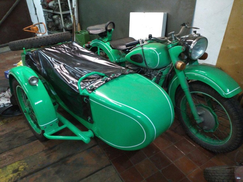 Мотоцикл урал старого образца