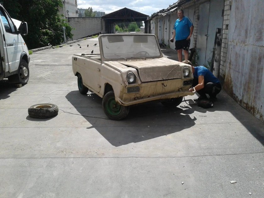 Автомобиль инвалидка смз с 3 д