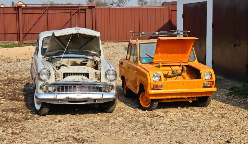 Мотоколяска СМЗ С-3д