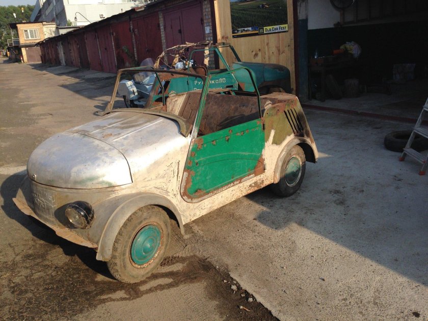 Мотоколяска СМЗ с3а Моргуновка