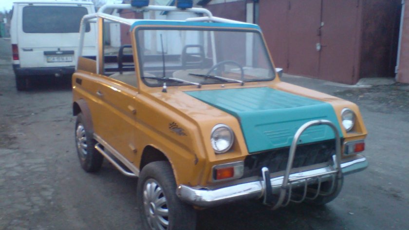 Джип из инвалидки
