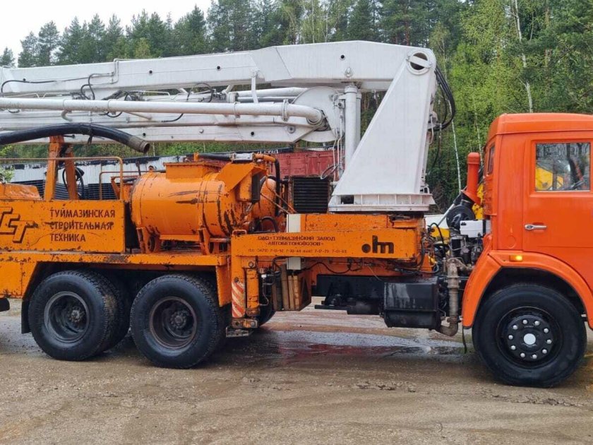 Бетононасос камаз
