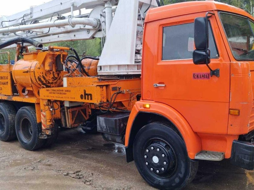 Бетононасос камаз