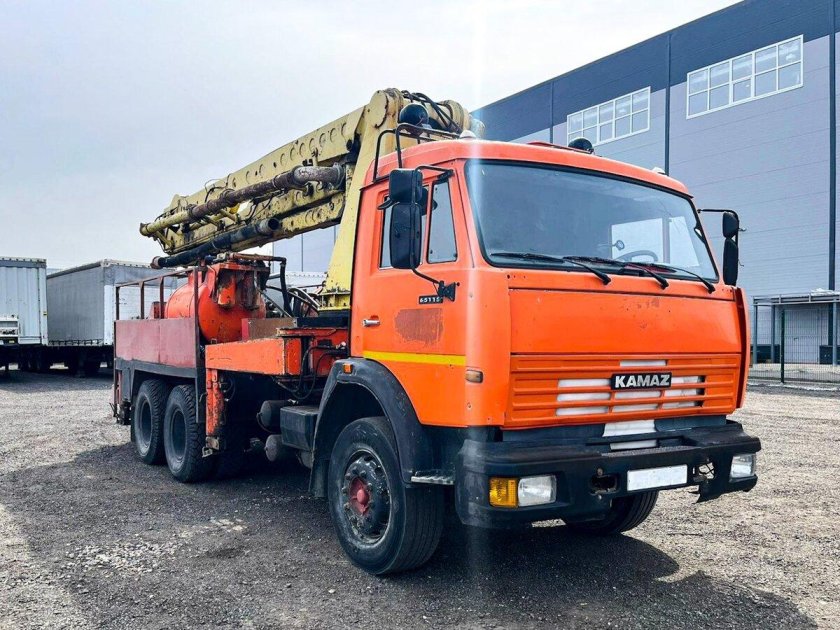 Автобетононасос kamaz 58153а
