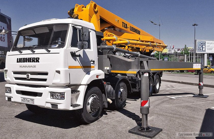 Бетононасос камаз