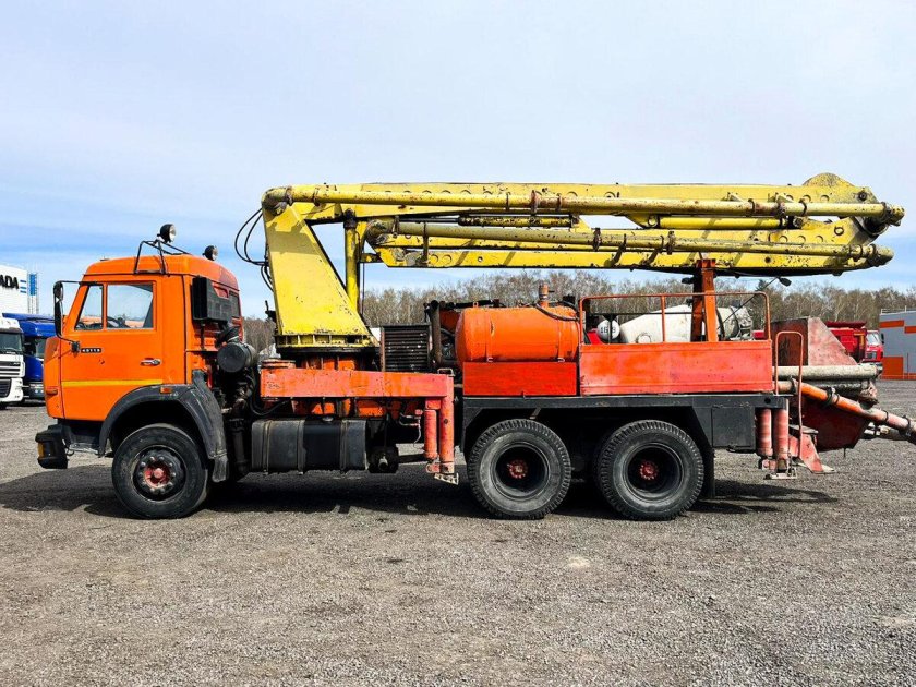 Автобетононасос абн 65/21 камаз 58150в