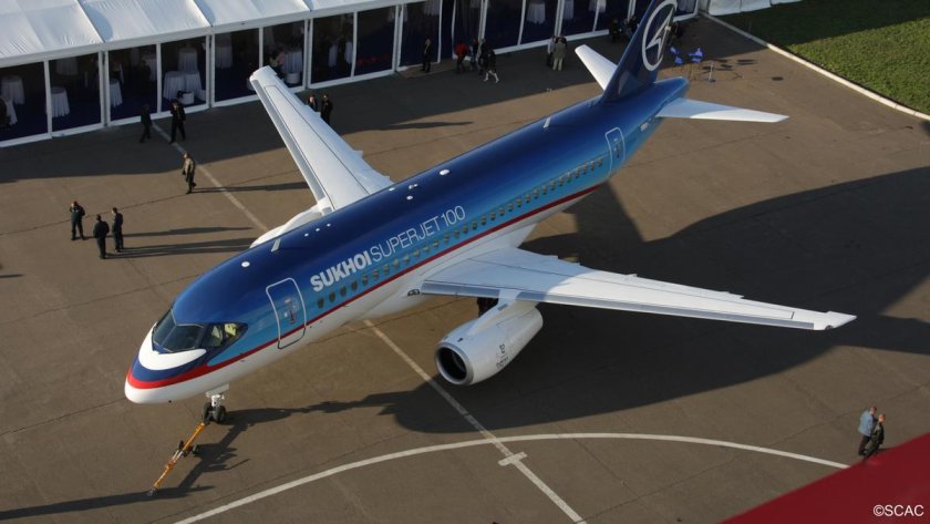Суперджет пассажирский самолёт