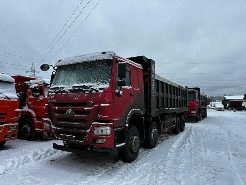 Самосвал howo hw76 8*4