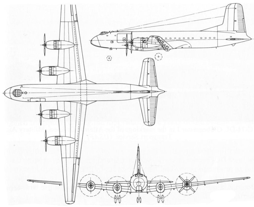 Douglas c47 первый шпангоут