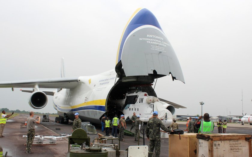 Грузоподъемность АН-124 Руслан