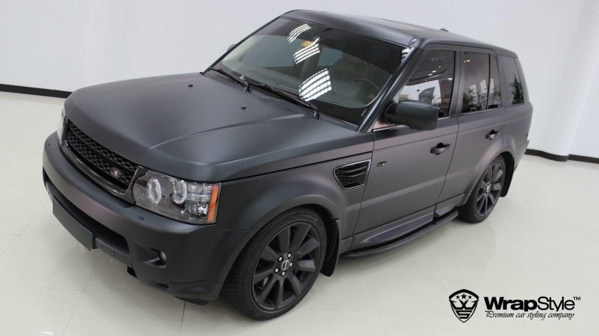 Range Rover Sport 2010 чёрный матовый