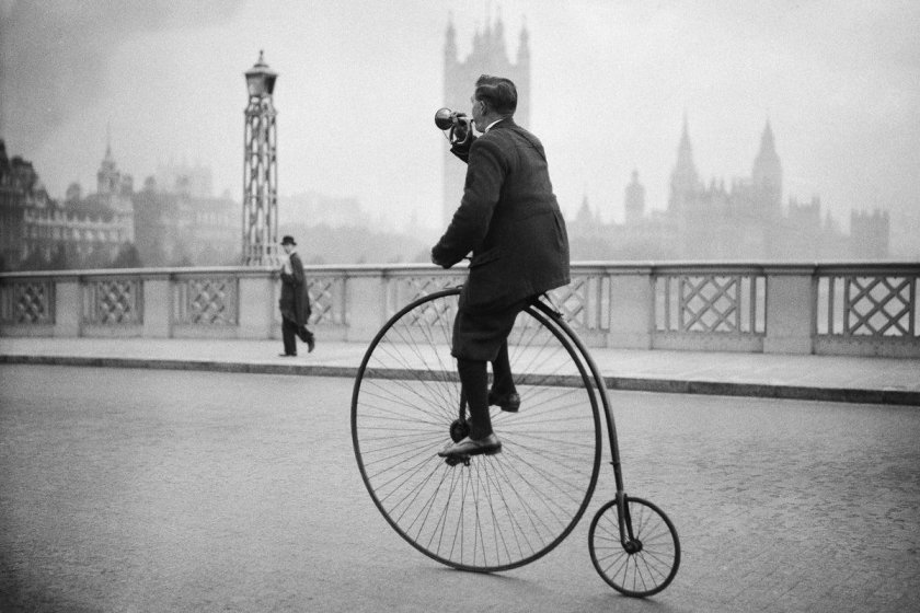 Велосипед пенни фартинг