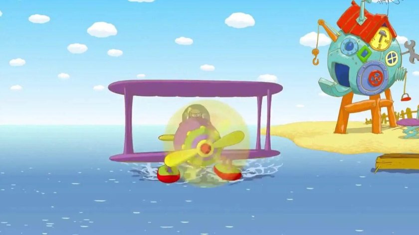 Смешарики самолет пина