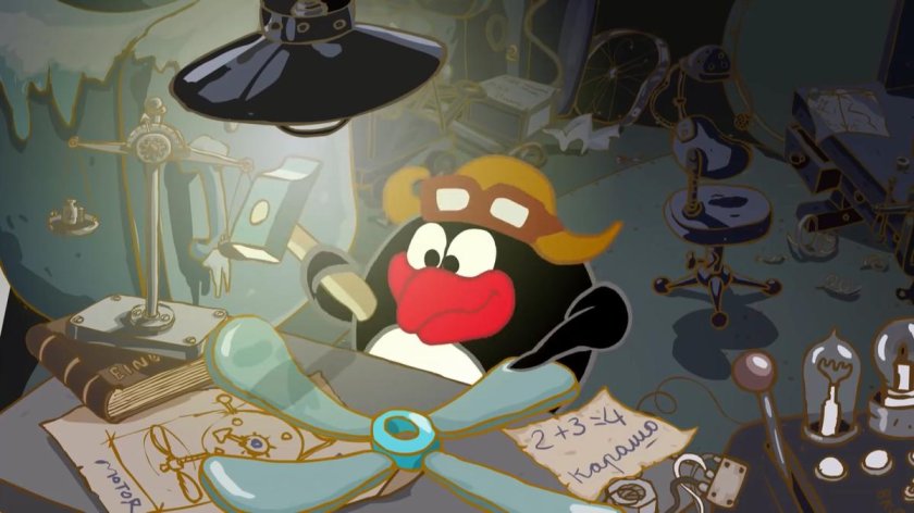 Гидроплан пина Смешарики