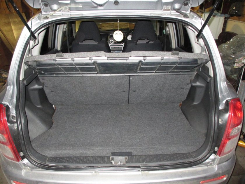 Тойота дуэт багажник