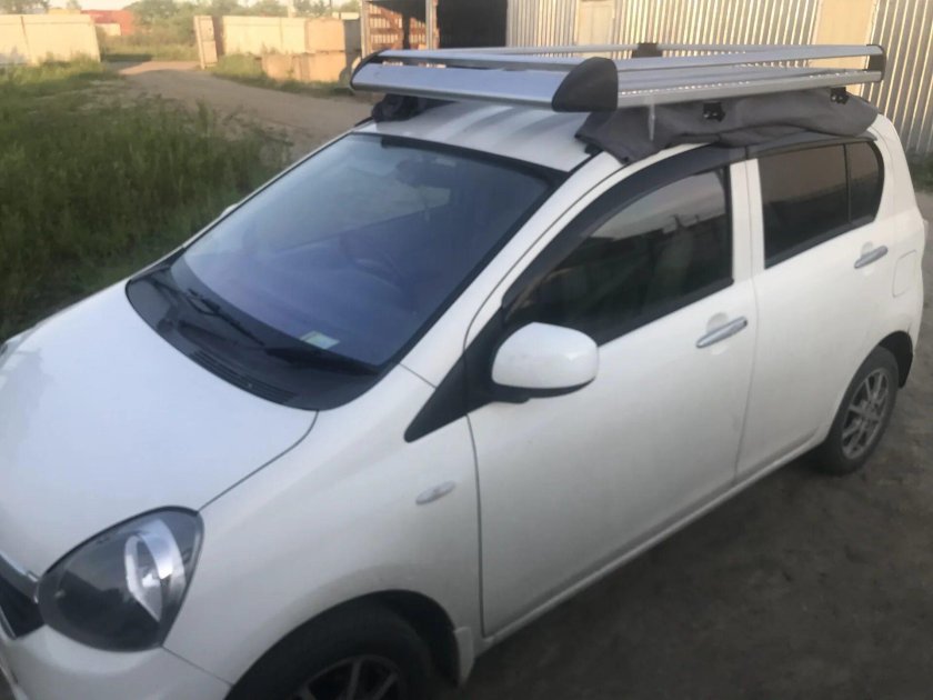 Калина 2 покраска рейлингов