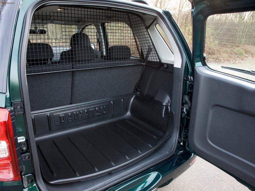 Дайхатсу Териос 2 багажник