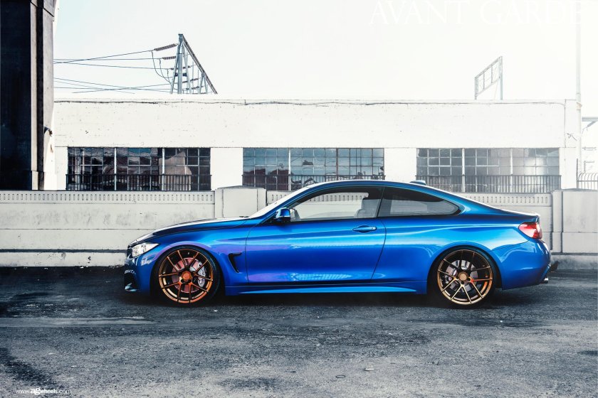 BMW f32 Blue