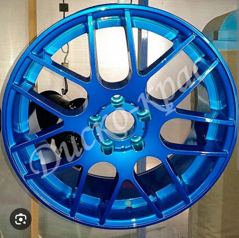 Диски Performance r15 хром синий