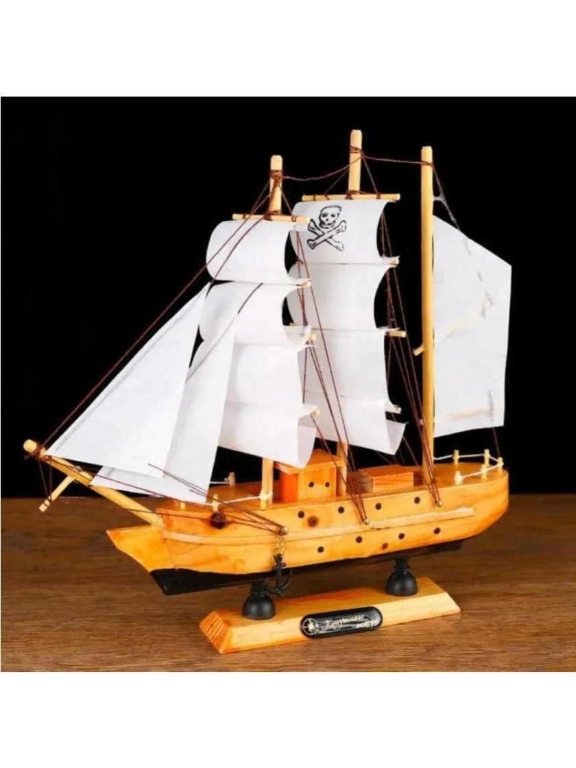 Сборная модель из дерева Lemmo корабль Пегас