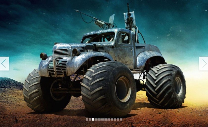 Mad Max Fury Road машины