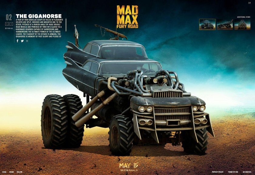 Mad Max Cadillac