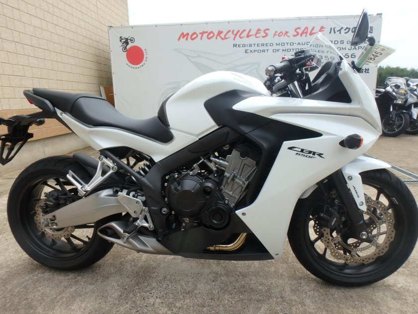 Хонда cbr 650f белый