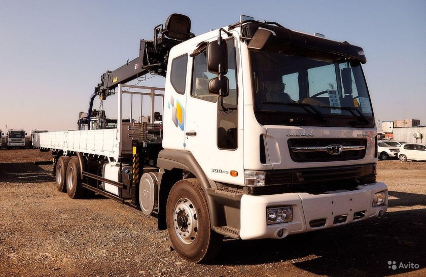 Daewoo novus манипулятор