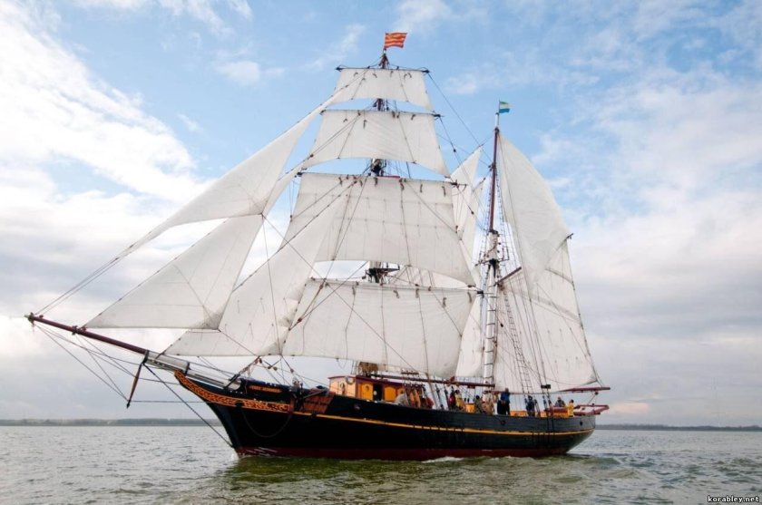 Шхуна Бригантина Бриг