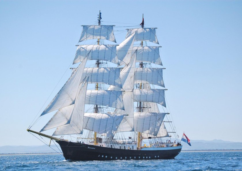 Бриг — двухмачтовый парусник