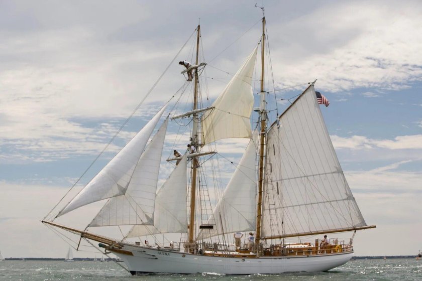 Парусный двухмачтовый Бриг