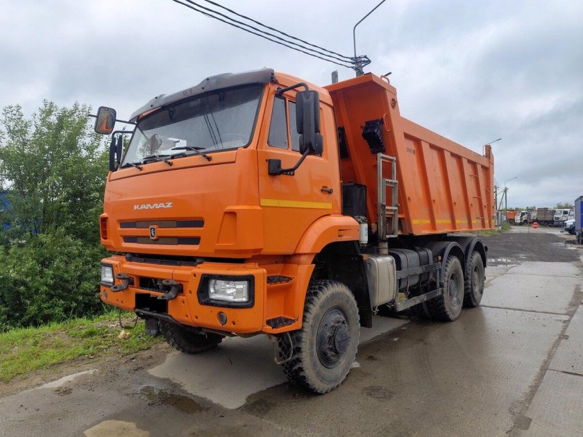 Камаз 6522 самосвал