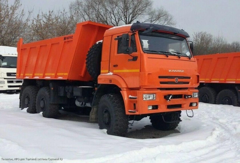 КАМАЗ вездеход самосвал 65222