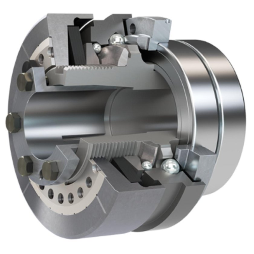 Пружинно-кулачковая предохранительная муфта